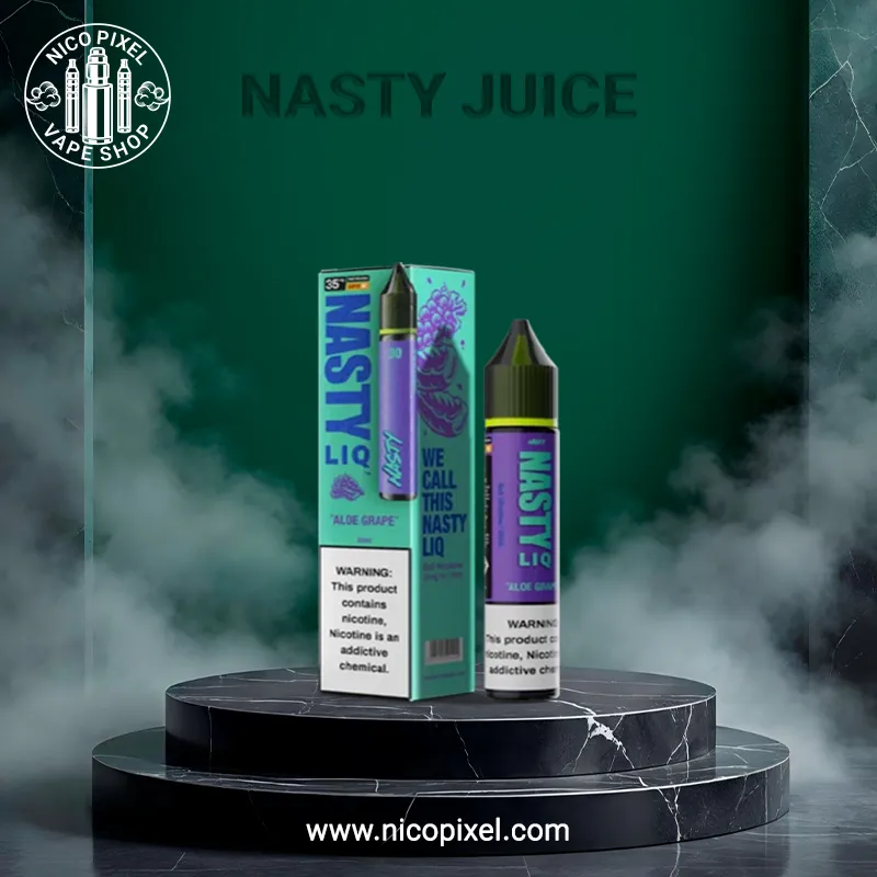 جویس آلوئورا انگور برند نستی - NASTY ALOE GRAPE JUICE