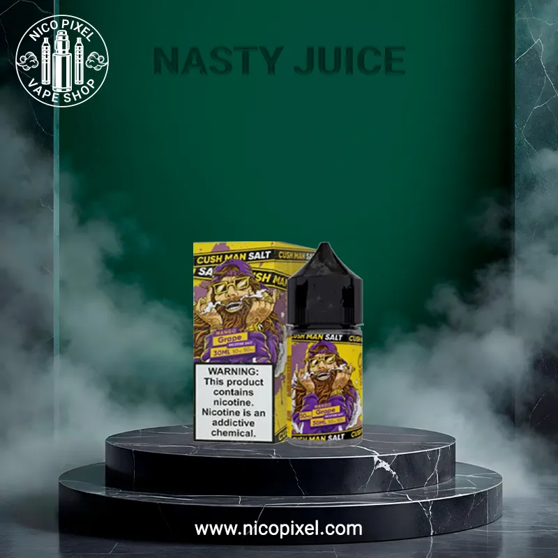 جویس انبه انگور کاشمن برند نستی - NASTY MANGO GRAPE CUSHMAN JUICE