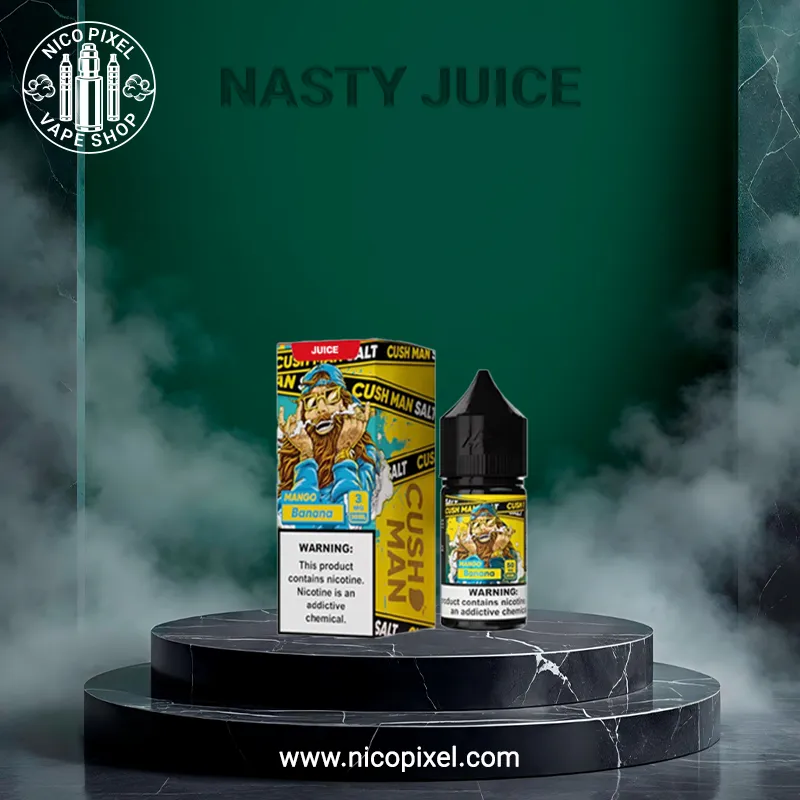 جویس انبه موز کاشمن برند نستی - NASTY MANGO BANANA CUSHMAN JUICE