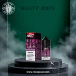 جویس انگور تمشک قلیانی برند نستی - NASTY GRAPE RASPBERRY SHISHA JUICE