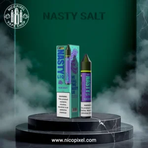 سالت نیکوتین آلوئورا انگور پایه بلند برند نستی - NASTY ALOE GRAPE SALT NIC