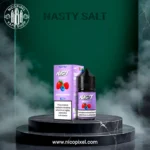 سالت نیکوتین بمب بری سری برست برند نستی - NASTY BERRY BOMB SALT NIC