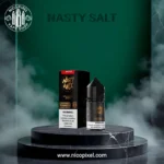 سالت نیکوتین تنباکو کارامل پایه کوتاه برند نستی - NASTY CARAMEL TOBACCO BRONZE BLEND SALT NIC
