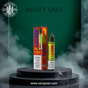 سالت نیکوتین توت فرنگی تمشک پایه بلند برند نستی - NASTY STRAWBERRY RASPBERRY SALT NIC