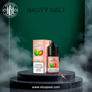 سالت نیکوتین توت فرنگی هندوانه سری برست برند نستی - NASTY WATERMELON STRAWBERRY SALT NIC