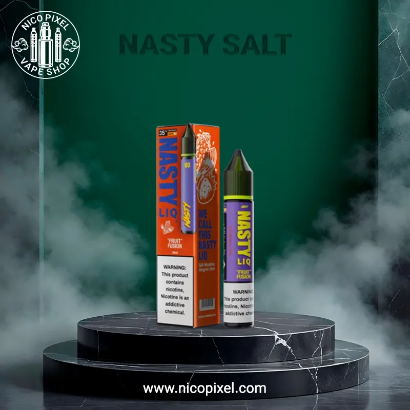 سالت نیکوتین فروت فشن پایه بلند برند نستی - NASTY FRUIT FUSION SALT NIC سالت نیکوتین فروت فشن پایه بلند برند نستی - NASTY FRUIT FUSION SALT NIC