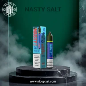 سالت نیکوتین هلو یخ پایه بلند برند نستی - NASTY PEACH ICE SALT NIC