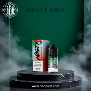سالت نیکوتین هندوانه یخ پایه کوتاه برند نستی - NASTY WATERMELON ICE SALT NIC