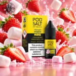 PODSALT STRAWBERRY MARSHMALLOW SALT NIC