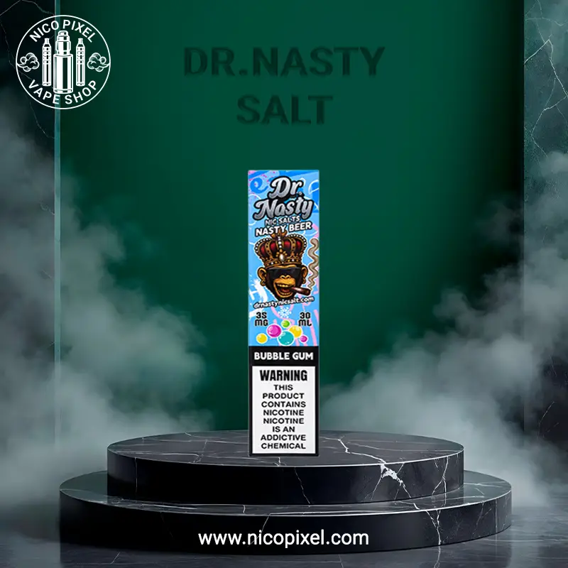 سالت نیکوتین آدامس بادکنکی دکتر نستی - DR NASTY BUBBLE GUM SALT NIC