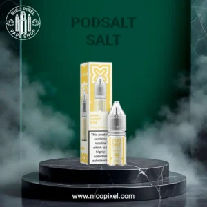 سالت نیکوتین آدامس بادکنکی سفید برند پادسالت - PODSALT WHITE GUMMY BEAR SALT NIC