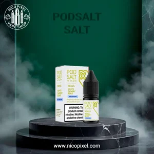 سالت نیکوتین آدامس بادکنکی سفید یخ برند پادسالت - PODSALT WHITE GUMMY BEAR ICE SALT NIC