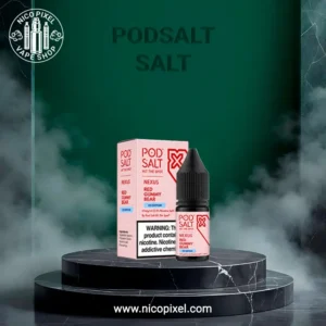 سالت نیکوتین آدامس بادکنکی قرمز یخ برند پادسالت - PODSALT RED GUMMY BEAR ICE SALT NIC