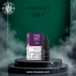 سالت نیکوتین انگور فرنگی نعنا برند پادسالت - PODSALT BLACKCURRANT MENTHOL SALT NIC
