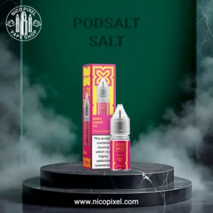 سالت نیکوتین بری لیمو یخ برند پادسالت - PODSALT BERRY LEMON ICE SALT NIC