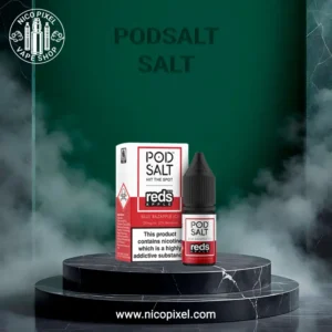 سالت نیکوتین بلوبری تمشک سیب یخ برند پادسالت - PODSALT BLUE RAZAPPLE ICE SALT NIC