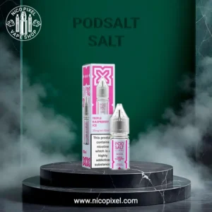 سالت نیکوتین تریپل تمشک یخ برند پادسالت - PODSALT TRIPLE RASPBERRY ICE SALT NIC