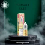 سالت نیکوتین توت فرنگی موز ریواس برند پادسالت - PODSALT STRAWBERRY BANANA RHUBARB SALT NIC
