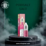 سالت نیکوتین توت فرنگی هندوانه کیوی برند پادسالت - PODSALT STRAWBERRY WATERMELON KIWI SALT NIC