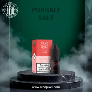 سالت نیکوتین سیب قرمز یخ برند پادسالت - PODSALT RED APPLE ICE SALT NIC
