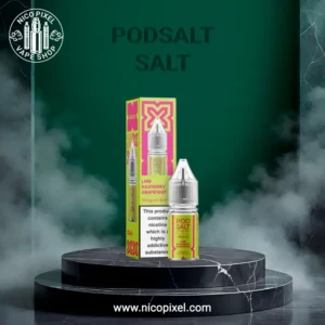 سالت نیکوتین لیمو تمشک گریپ فروت برند پادسالت - PODSALT LIME RASPBERRY GRAPEFRUIT SALT NIC