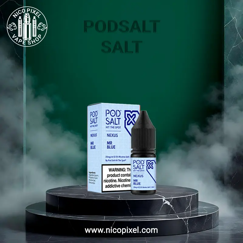 سالت نیکوتین مستر بلو برند پادسالت - PODSALT MR BLUE SALT NIC