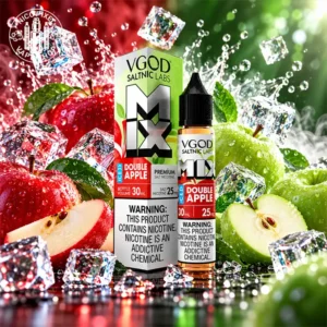 VGOD DOUBLE APPLE ICED SALT NIC