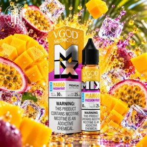 VGOD MANGO PASSION FRUIT ICED SALT NIC