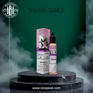 سالت نیکوتین آدامس بادکنکی انگور یخ ویگاد - VGOD BUBBLE GRAPE ICED SALT NIC