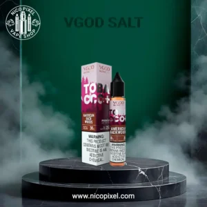 سالت نیکوتین امریکن بک وودز ویگاد - VGOD AMERICAN BACK WOODS SALT NIC