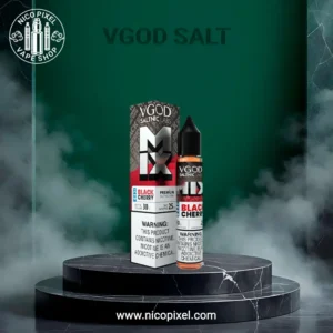 سالت نیکوتین بلک چری یخ ویگاد - VGOD BLACK CHERRY ICED SALT NIC
