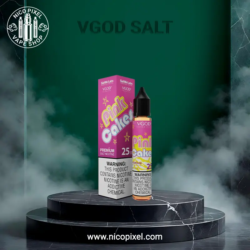 سالت نیکوتین پینک کیک ویگاد - VGOD PINK CAKES SALT NIC